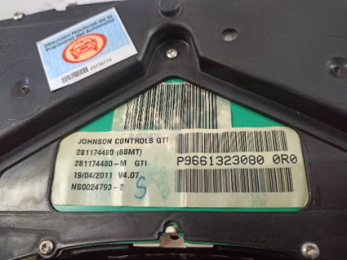Inst. Tablero Peugeot 307 2011 - 5738774