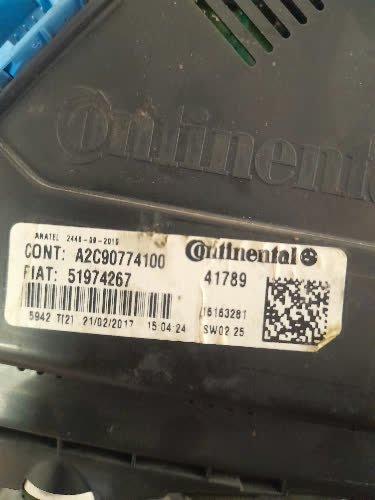 Inst. Tablero Fiat Fiorino 2017 - 5984333