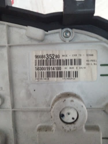 Inst. Tablero Peugeot 207 2011 - 6681062
