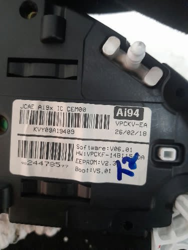 Inst. Tablero Peugeot 208 2019 - 6895549