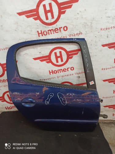 Puerta Trasera Derecha Peugeot 206 2008 - 4965320